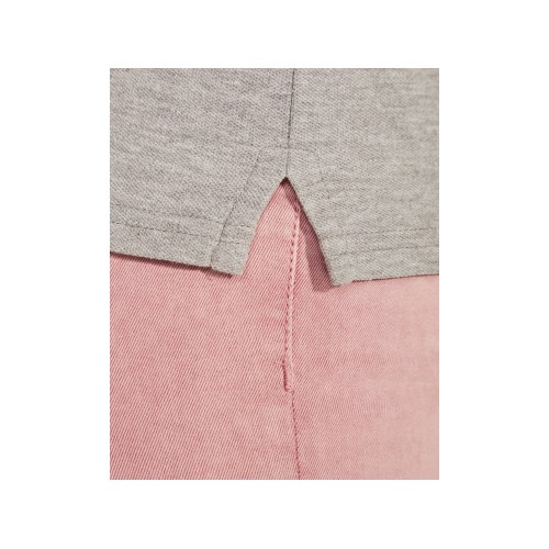 Рубашка поло "Prince" женская, серый меланж