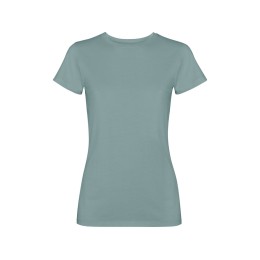 Футболка «Fiyi» женская, сине-зеленый выстиранный