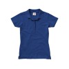 Рубашка поло "First" женская, классический синий