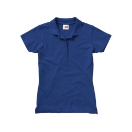 Рубашка поло "First" женская, классический синий