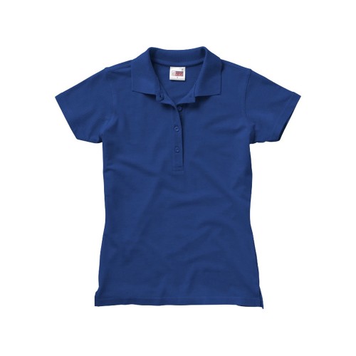 Рубашка поло "First" женская, классический синий