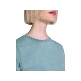 Футболка «Fiyi» женская, сине-зеленый выстиранный