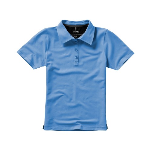 Рубашка поло "Markham" женская, голубой/антрацит