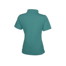 Calgary женская футболка-поло с коротким рукавом, аква