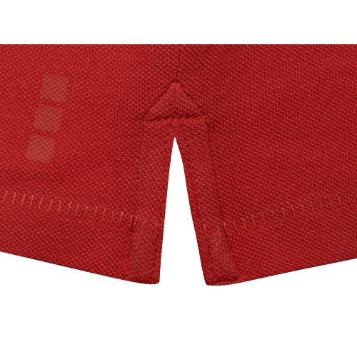 Calgary женская футболка-поло с коротким рукавом, красный