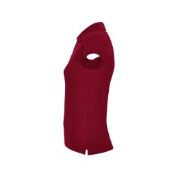 Рубашка поло "Star" женская, гранатовый