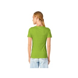 Футболка "Heavy Super Club" женская, зеленое яблоко