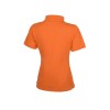 Calgary женская футболка-поло с коротким рукавом, оранжевый