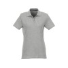 Женское поло Helios с коротким рукавом, серый яркий