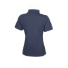 Calgary женская футболка-поло с коротким рукавом, темно-синий