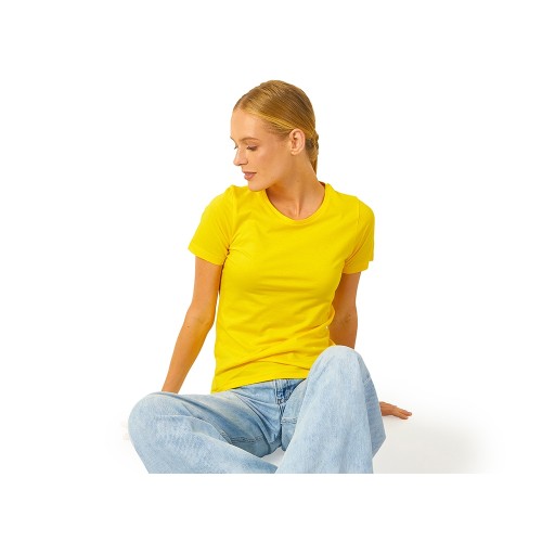 Футболка "Heavy Super Club" женская, желтый