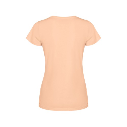 Футболка «Fiyi» женская, светло-абрикосовый выстиранный
