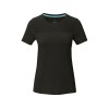 Borax Женская футболка с короткими рукавами из переработанного полиэстера согласно стандарту GRS с отличным кроем - сплошной черный