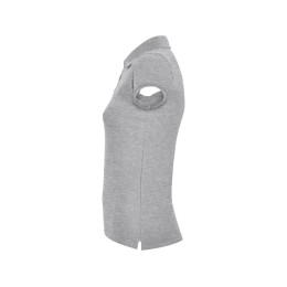 Рубашка поло "Star" женская, серый меланж