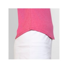 Футболка "Avus" женская, меланжевый фуксия