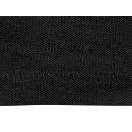 Calgary женская футболка-поло с коротким рукавом, черный