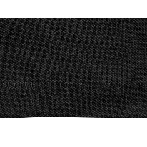 Calgary женская футболка-поло с коротким рукавом, черный