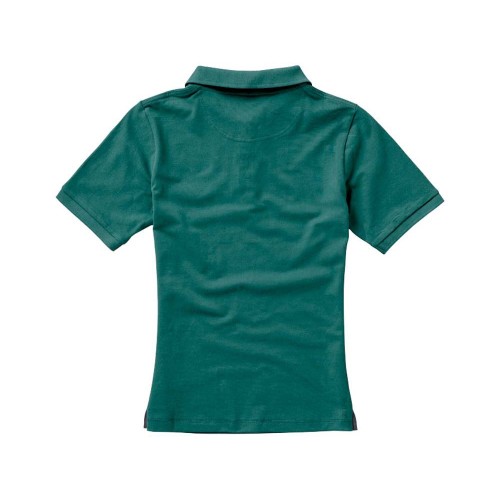 Calgary женская футболка-поло с коротким рукавом, изумрудный