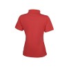 Calgary женская футболка-поло с коротким рукавом, красный