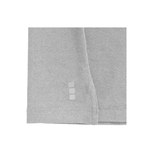 Рубашка поло "Oakville" женская с длинным рукавом, серый меланж