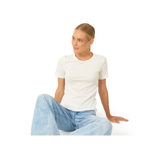 Футболка "Heavy Super Club 2.0" женская, молочный