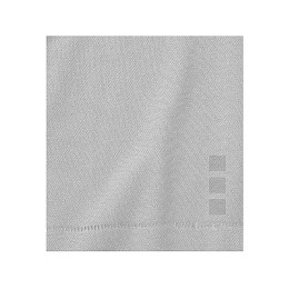 Calgary женская футболка-поло с коротким рукавом, серый меланж