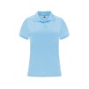 Рубашка поло женская "Monzha", небесно-голубой