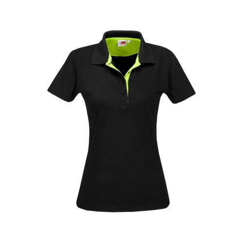 Рубашка поло "Solo" женская, лайм