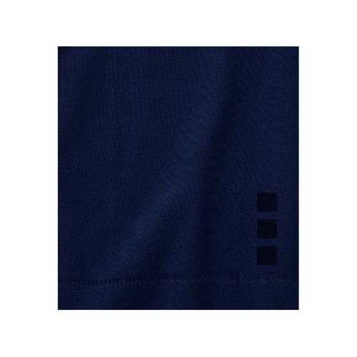 Calgary женская футболка-поло с коротким рукавом, темно-синий