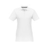 Женское поло Helios с коротким рукавом, белый