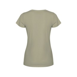 Футболка «Fiyi» женская, светлый хаки выстиранный