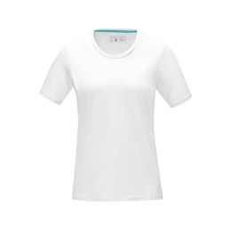 Женская футболка Azurite с коротким рукавом, изготовленная из натуральных материалов, белый