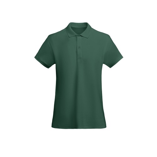 Рубашка поло "Prince" женская, бутылочный зеленый