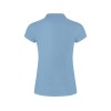 Рубашка поло "Star" женская, небесно-голубой