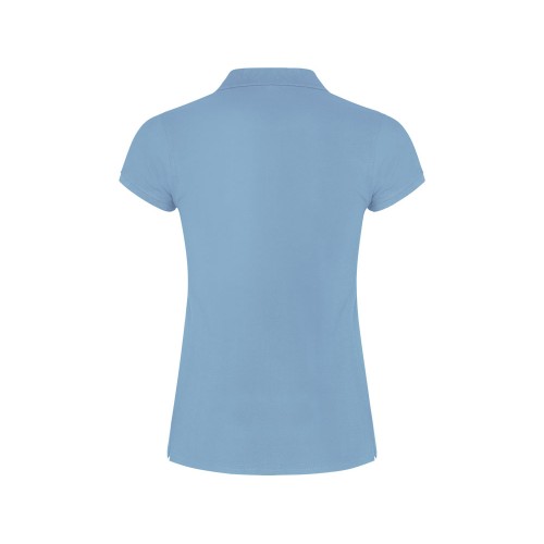 Рубашка поло "Star" женская, небесно-голубой