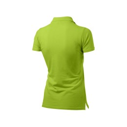 Рубашка поло "First" женская, зеленое яблоко