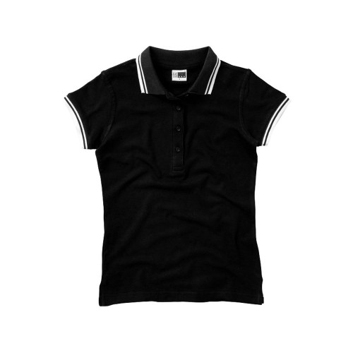 Рубашка поло "Erie" женская, черный