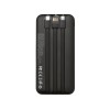 Подарочный набор "Tesla" с блокнотом А5, ручкой и пауэрбенком на 10 000 mAh, черный