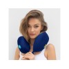 Подушка для путешествий со встроенным массажером "Massage Tranquility Pillow", синий