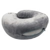 Подушка для путешествий с эффектом памяти Мемо "Drowsy" Grey