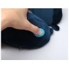 Подушка для путешествий со встроенным массажером "Massage Tranquility Pillow", синий