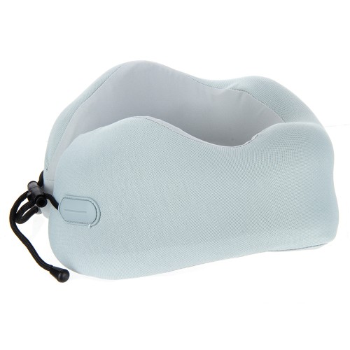 Подушка для путешествий с эффектом памяти Memo "Pillow PRO" M/L English Blue