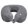 Подушка для путешествий с эффектом памяти Мемо "Drowsy" Grey