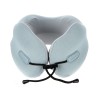 Подушка для путешествий с эффектом памяти Memo "Pillow PRO" M/L English Blue