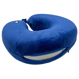 Подушка для путешествий с эффектом памяти Мемо "Drowsy" Royal Blue