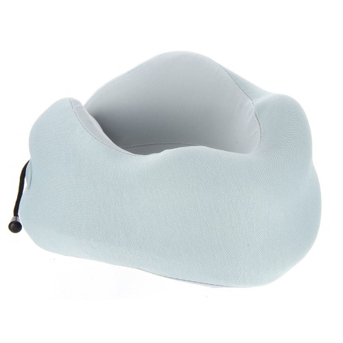 Подушка для путешествий с эффектом памяти Memo "Pillow PRO" M/L English Blue