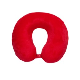 Подушка Basic из микрофибры с эффектом памяти U-shape, красный NEW