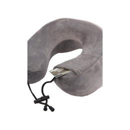 Подушка для путешествий с эффектом памяти Мемо "Bluewinder" Grey