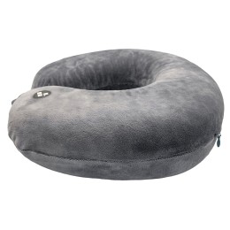 Подушка для путешествий с эффектом памяти Мемо "Drowsy" Grey