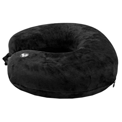 Подушка для путешествий с эффектом памяти Мемо "Drowsy" Black